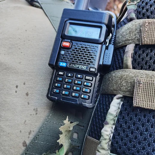 Baofeng UV5R EXOSKELETON [STL]