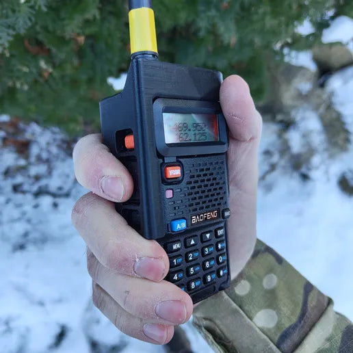 Baofeng UV5R EXOSKELETON [STL]
